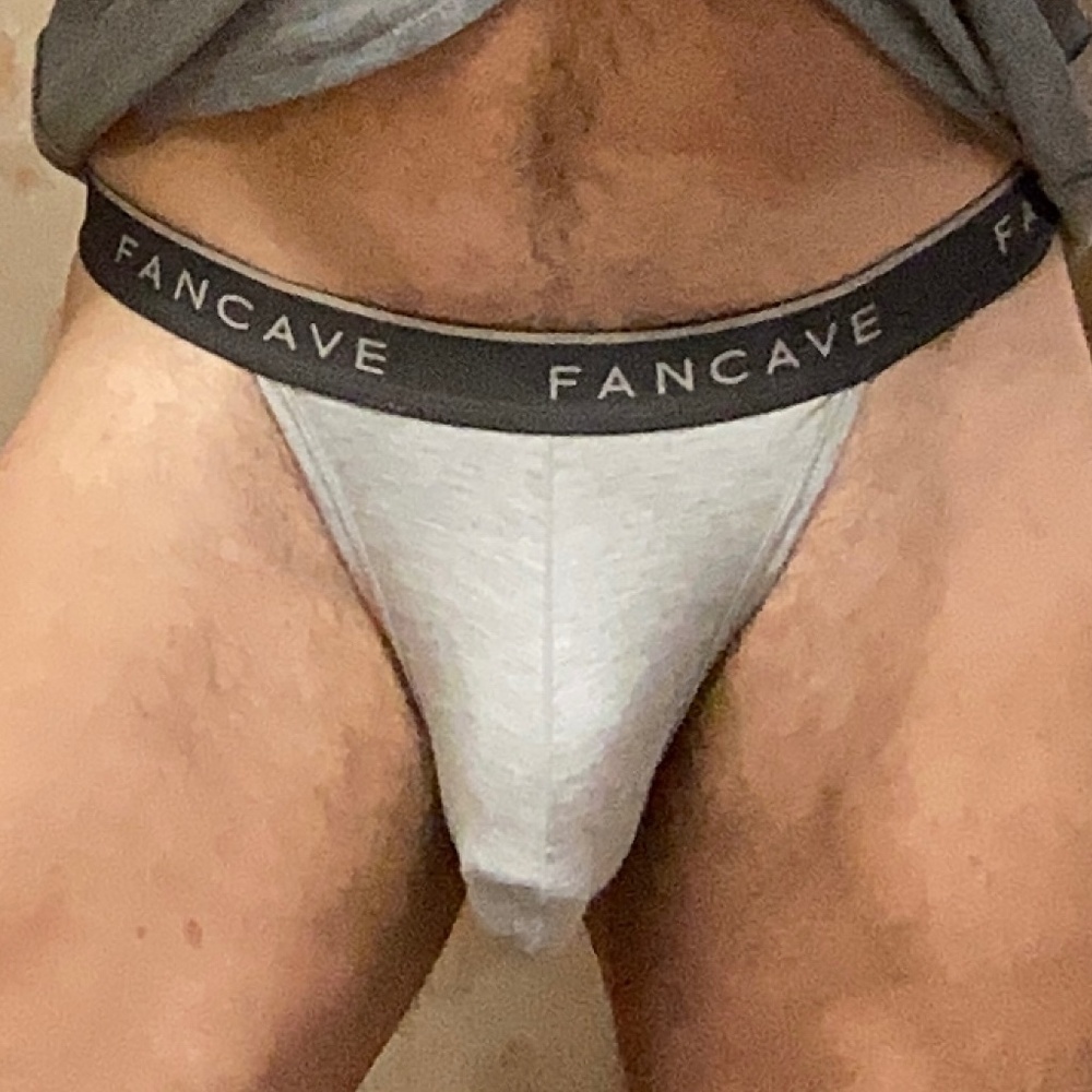 Sexy grey thong, large